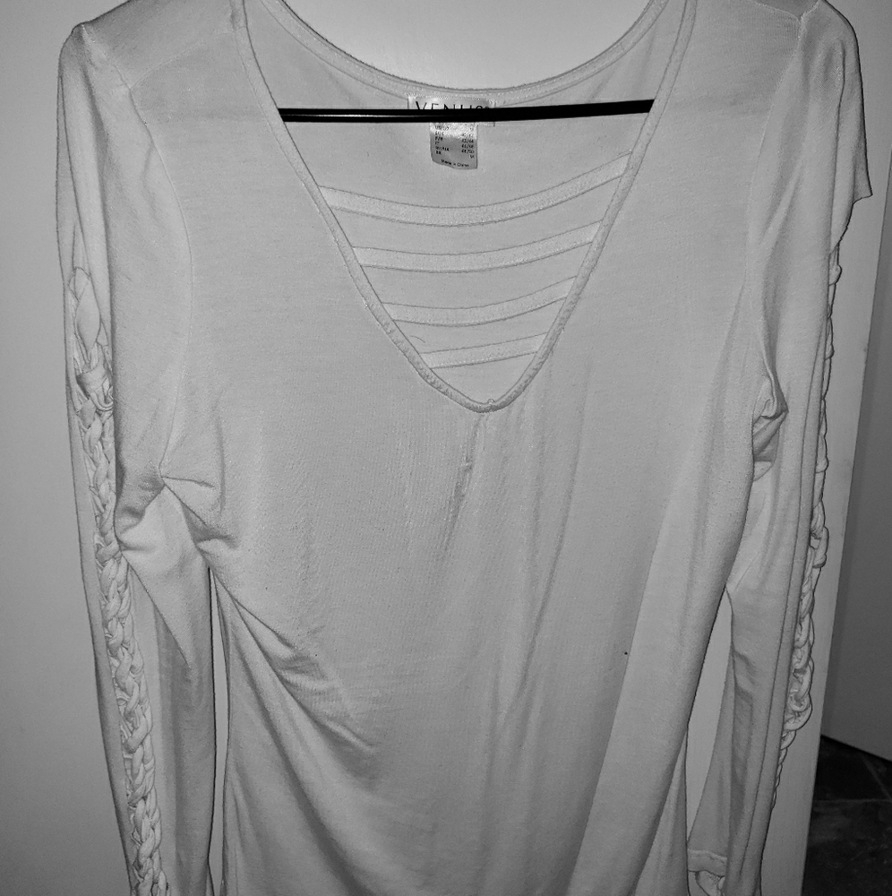 White long sleeve shirt